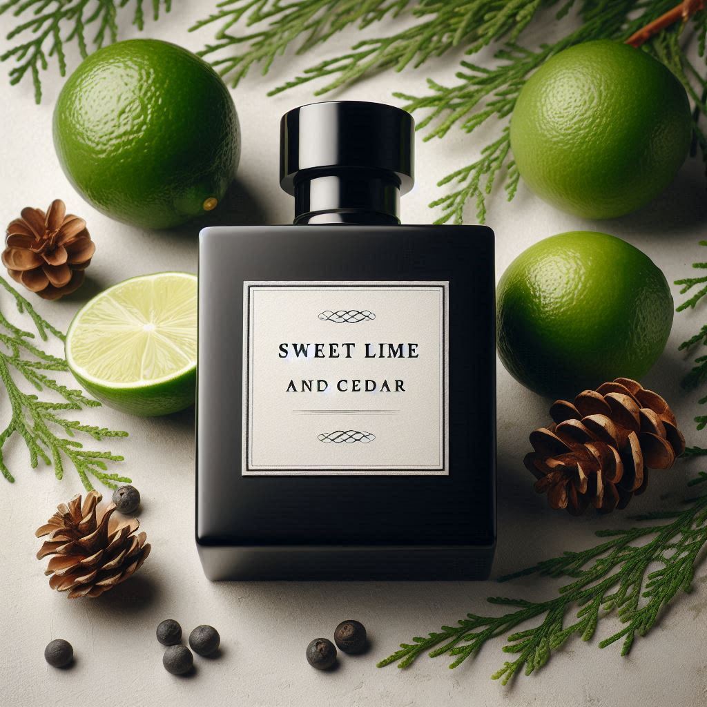 Cedar & Sugared Lime Fragrance Oil  (JM)
